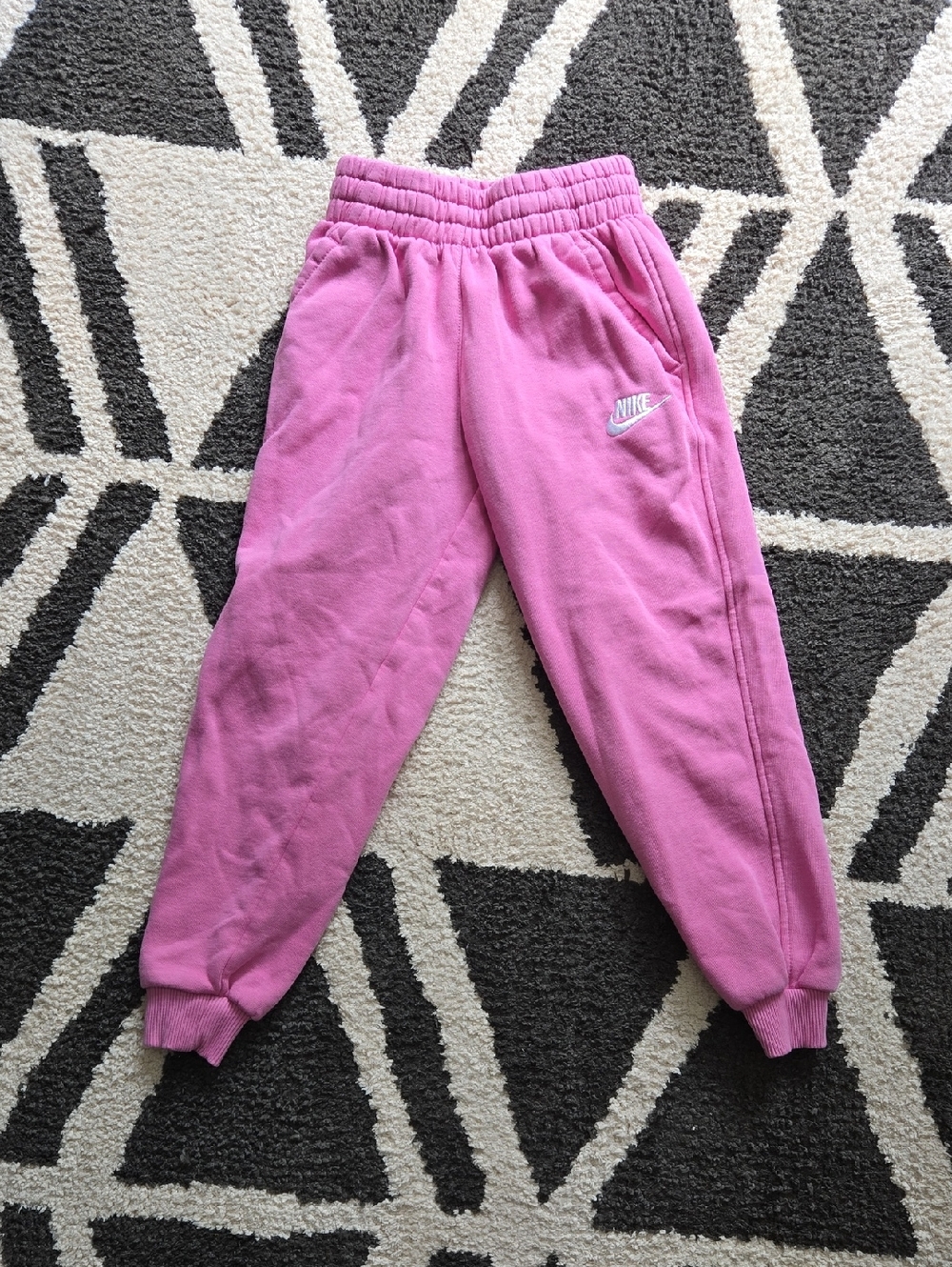 Nike Kids Bubblegum Pink Fleece Joggers